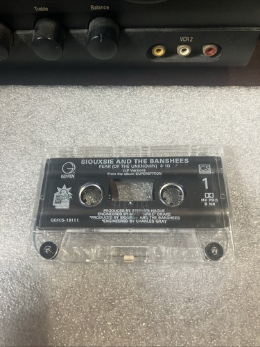 Siouxsie & The Banshees – Fear (Of The Unknown) CASSETTE - Imagen 2 de 5