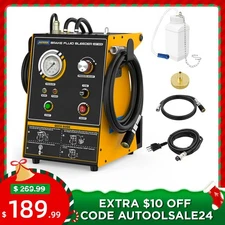 Electric Brake Bleeder Machine Brake Bleeding Vacuum Pressure Pump Adjustable 