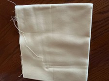 22 ct Hardanger fabric 43 x 36 inches. Canary Yellow.