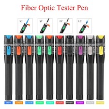 Visual Fault Locator - Red Light Test Pen 5/10/30/50KM Fiber Optic Cable Tester