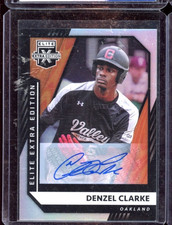 2021 PANINI ELITE EXTRA EDITION DENZEL CLARKE ROOKIE AUTO A'S HOT