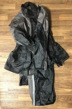 Biker Rain Gear * Pro Rider * 100% Water Proof ‘Double Eagle’ Size Lg