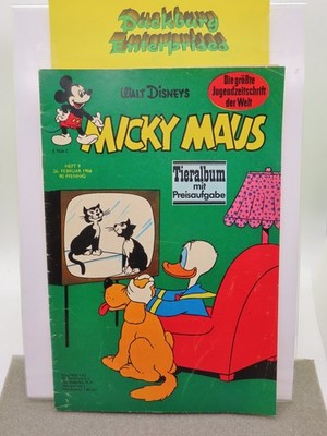 Micky Maus 1966/ 9 vom 26.2.66  Ehapa im Zustand (2 ). 148785