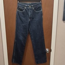 Vintage Sergio Valente Indigo Blue 70s 80s Denim Jeans V Stitched Pocket Size 30