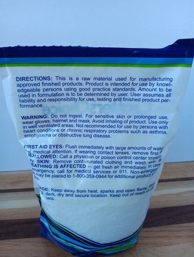 Crafter's Choice Stearic Acid 100% Pure Palm Flakes  16oz OPENED - Picture 3 of 3