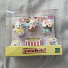 Sylvanian Families Baby Popcorns Playset Used Compact Shpainless