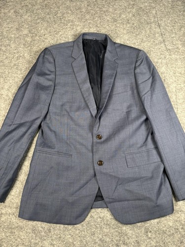 J Crew Blazer Mens 42R Gray Wool Thompson Sport Coat Jacket Classic Two Button - Picture 7 of 13
