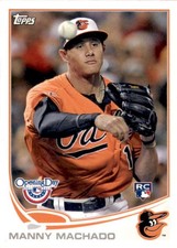 2013 Topps Opening Day #172 Manny Machado RC - Rookie Card Orioles NM-M ID:49343