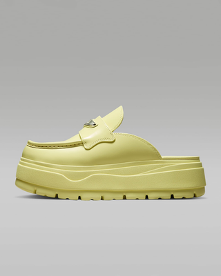 【新品未使用】YELLO DAM SNEAKER MULES Nike Air Jordan Mules HJ4292-302 Luminous Green/Metallic Silver