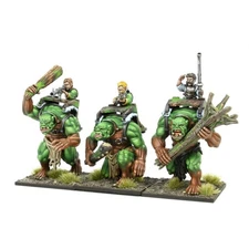 Halfling Forest Troll Gunner Regiment Kings of War Mantic for Warhammer 28mm YHP