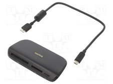 Czytnik kart: pamięci USB 3.0 czarny 2496Gbps Zestaw: czytnik Z1C2