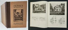 1923 antique BOSTON ARCHITECT HOMES of CHARACTER R L Stevenson Plans Elevations
