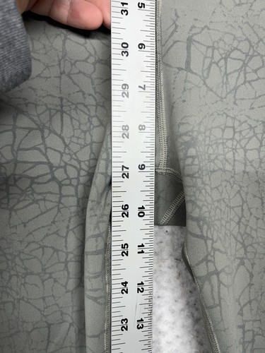 Lululemon Wunder Train High-Rise Crop Leggings Womens 6 Everlux Crackle Print - Picture 4 of 12