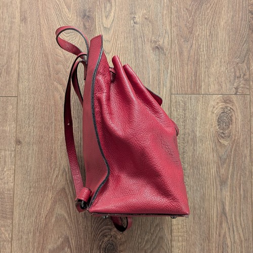Baldinini Mochila de cuero de tendencia para mujer roja hecha en Italia Rukzak - Imagen 5 de 24