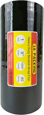 Stretch Wrap/Film Black Industrial Strength Extra Thick 9” X 1000Ft 80 Gauge Cle