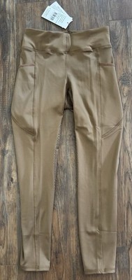 Dover Saddlery Riding Sport Tech Tight Silicone Full Seat Clay Brown Women's M
