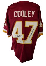 Chris Cooley Signed/Autographed Redskins Football Jersey JSA 207786