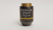 OLYMPUS UPLANFL 10x 0.30 NA MICROSCOPE OBJECTIVE BX IX AX