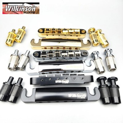 Wilkinson Tune-O-Matic Les Paul LP SG Electric Guitar Bridge Model WOGT1+WOGB2