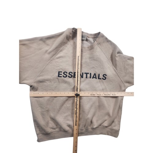 Felpa Fear of God Essentials maglione medio oversize girocollo streetwear - Foto 12 di 18