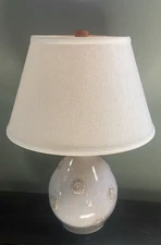Vintage MCM MARTZ-MARSHALL STUDIOS-STONEWARE TABLE LAMP-LATE 1950'S-VG