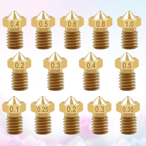 14 Pcs Nozzle 3D Printing Supplies 3d Printer Replacement Parts - Zdjęcie 3 z 12