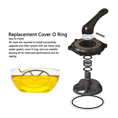 SP714T Valve Gasket O RingRebuild Kit 1‑1/2 For Variflo XL Multiport Val - Bild 22 von 24