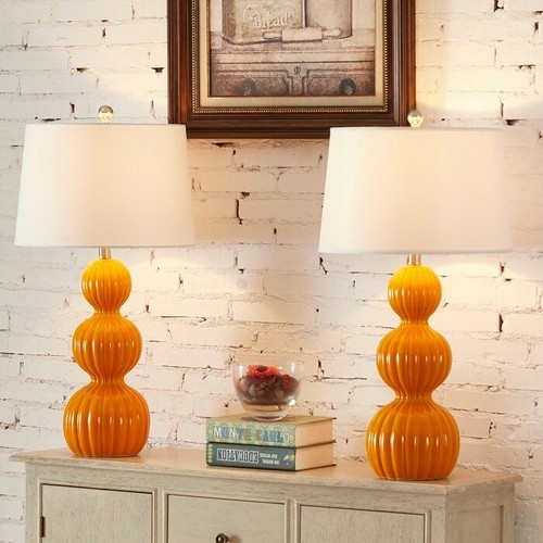 28" Ceramic Table Lamp Set (Set of 2) - Picture 3 of 15