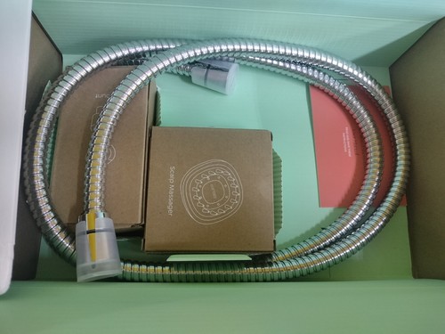 Soffione doccia filtrato portatile a baldacchino e massaggiatore cuoio capelluto soffione doccia alta pressione - Foto 2 di 3