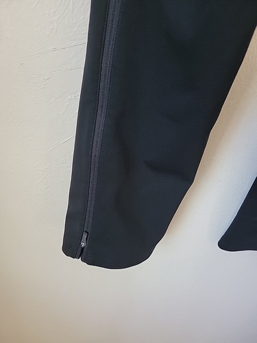 Arc'teryx Goretex Pants Trino Leggings Women's Large Black Softshell Zip Ankle - Picture 8 of 16