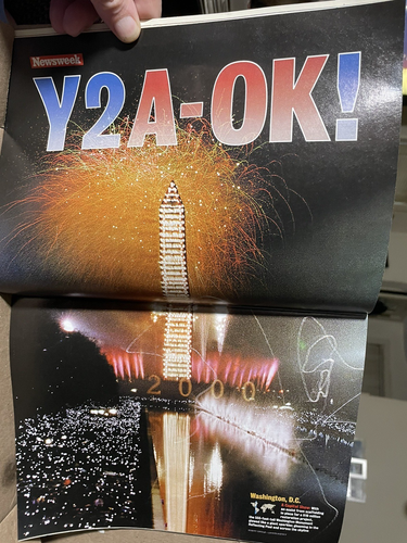 Newsweek Magazine Commemorative Issue January 10 2000 Y2K Advertising - Picture 4 of 9