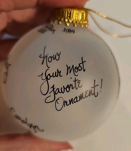 The Alamo Christmas Ornament 1994 Personalized Frosted - Picture 4 of 6