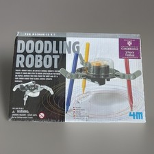 4M Kidz Robotix Doodling Robot DIY Science Engineering Robotics Kit NEW  SEALED
