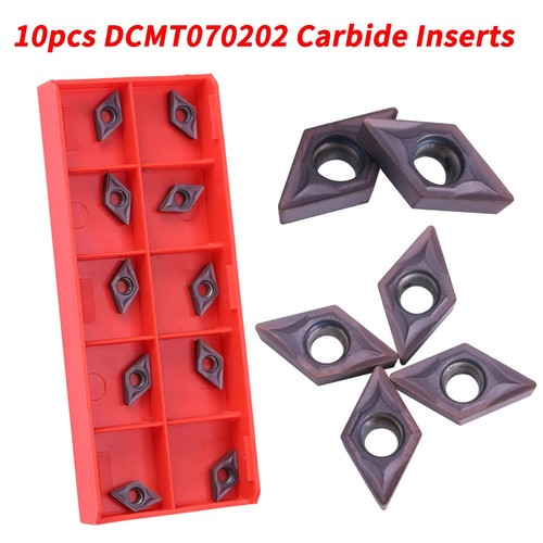 10 pezzi inserti punte in carburo CNC lama taglierina tornio tornio tornio con scatola - Foto 11 di 14