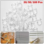 Brandneu Innenbereich Vorhang-Ringe Vorhang Teile 20PCS/50PCS/100PCS Raffrollo