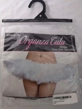 White Tulle Tutu One Size Cosplay Fantasy Costume Skirt