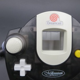 Dreamcast Controller Smoke Black Millennium 2000 HKT 7700 OEM Japan Made