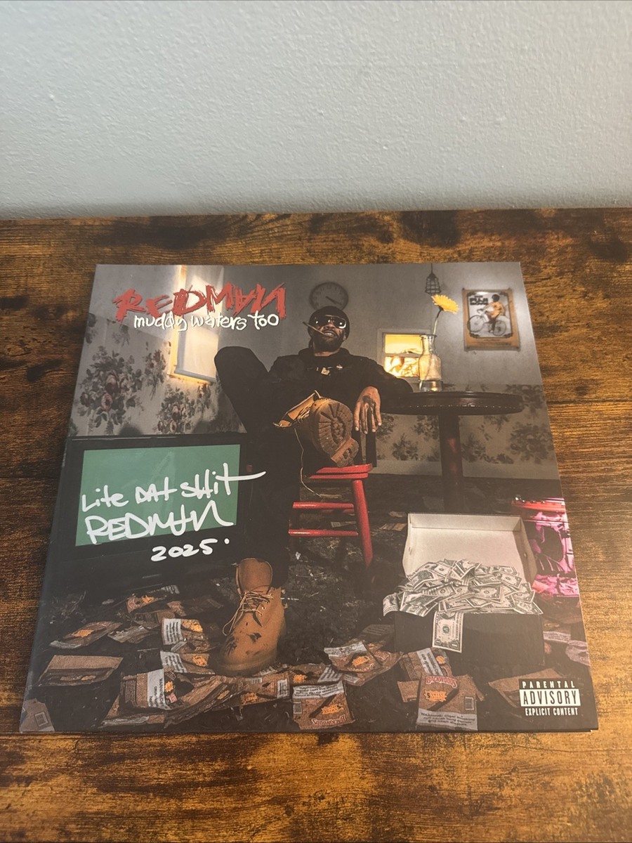 Redman signed autographed Muddy Waters Too Album vinyl