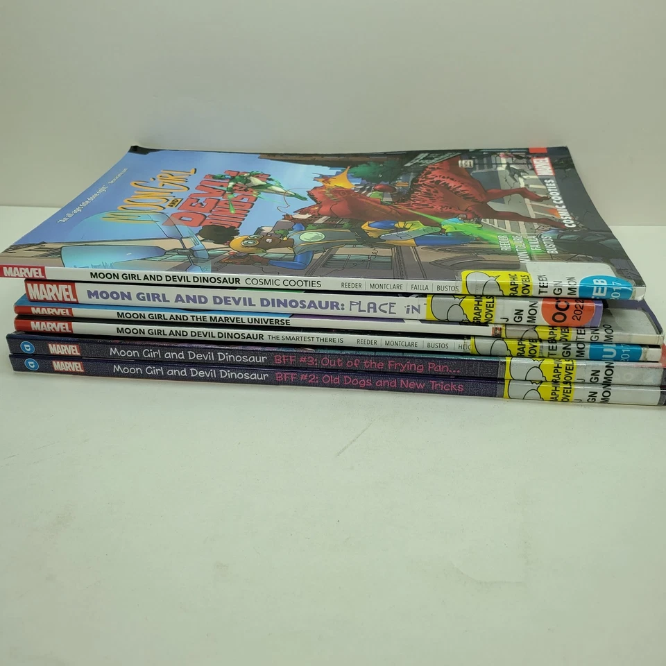 6 月亮女孩和魔鬼恐龙卷 BFF 2 3 + + TPB 图形小说套装 — 第 2/4 张图片