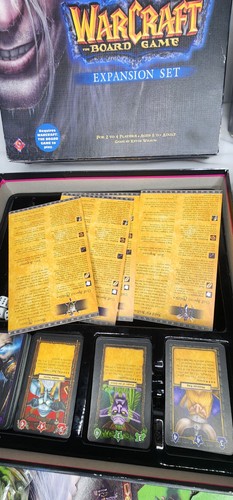 Warcraft Brettspiel + Frozen Throne Erweiterung sehr guter Zustand Blizzard 2003 komplett lesen - Bild 6 von 9