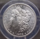 1878 "S" Morgan SIL VER Dollar $1 ANACS MS65 #001 Gem BU Uncirculated ECC&C, Inc
