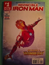 Invincible Iron Man #1 (Marvel Comics January 2017)