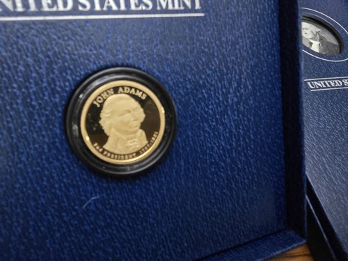 2007 US Mint Presidential $1 Coin Historical Signature Set GW,JA, TJ - Picture 6 of 6