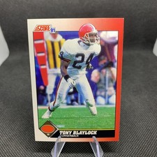 Tony Blaylock 1991 Score #124 Cleveland Browns RC
