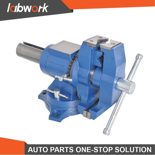 Labwork 5" Multi-Purpose Rotating Bench Vise 360 Degrees Rotation Swivel Base - Picture 2 of 12