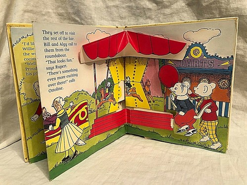 Rupert and the Balloon Ride, Pop-Up Book - Small Format, 1st Methuen 1994 - Imagen 8 de 10
