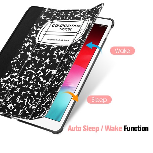 For iPad Air 3rd Gen 10.5" 2019 Case SlimShell with Built-in Apple Pencil Holder - Picture 9 of 13