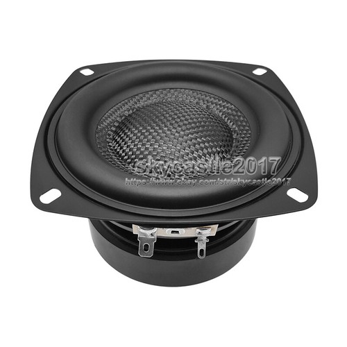 1x 4" inch 4/6/8Ohm 40W Super Bass Audio Speaker Stereo Subwoofer Loudspeaker #2 - Picture 2 of 9
