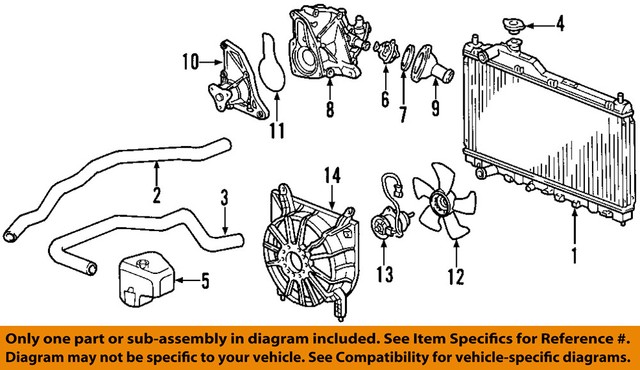 Honda Oem 00 09 S2000 Engine Coolant Thermostat Housing 19320pcx000