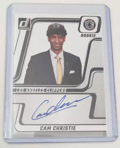 2024-25 Panini Donruss Cam Christie Next Day Autograph NDA-CCL